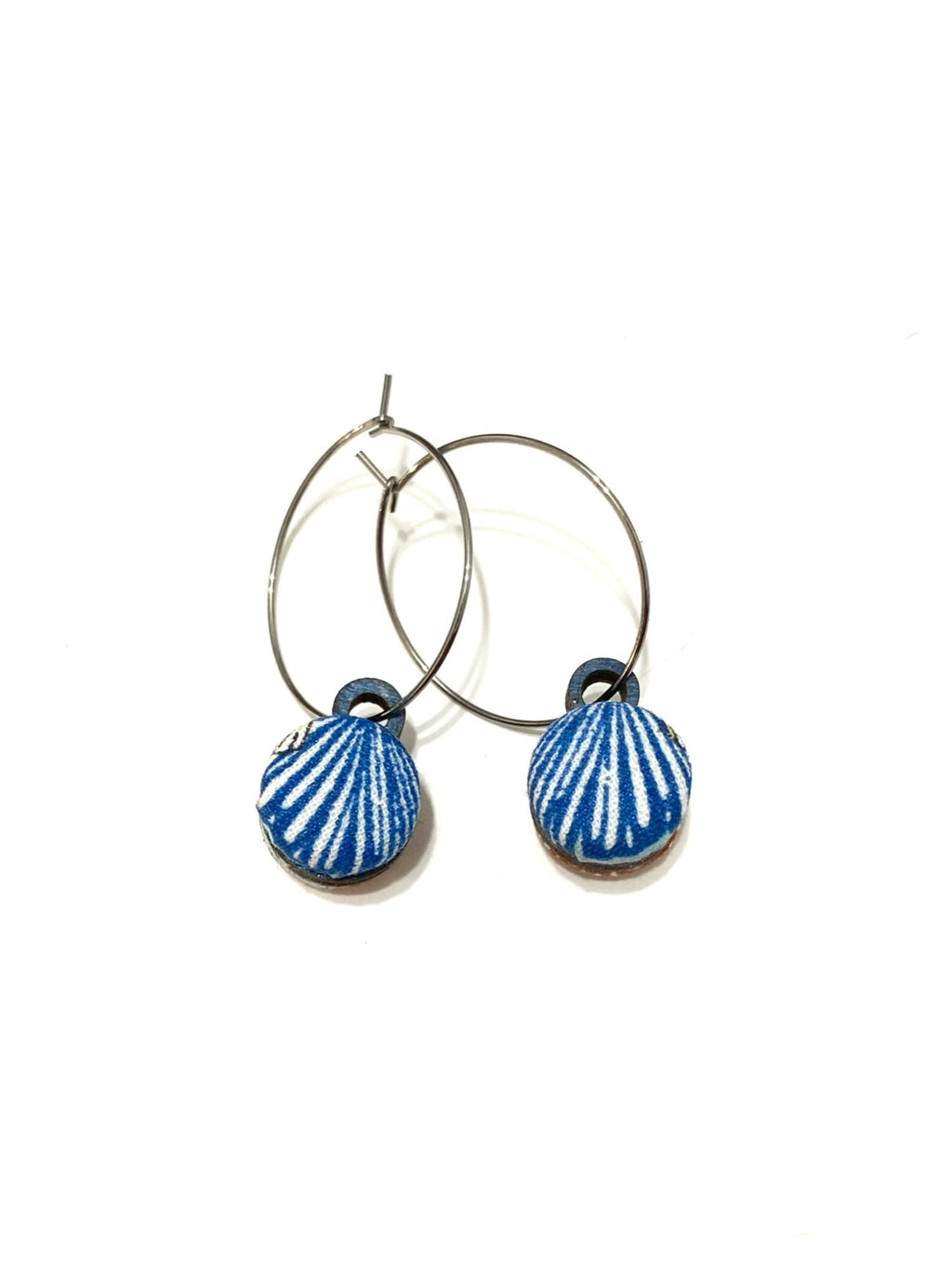 Small Everyday Hoops- Ginko (Reversible)