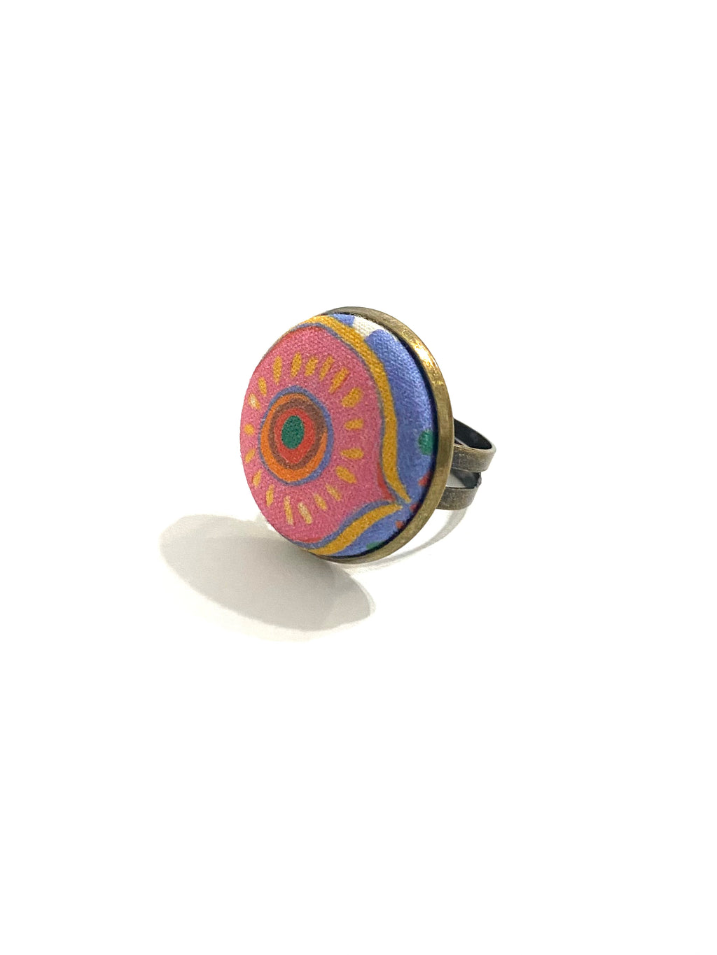 Brass Tone Ring- View