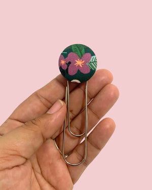 Purple Flower Bookmark