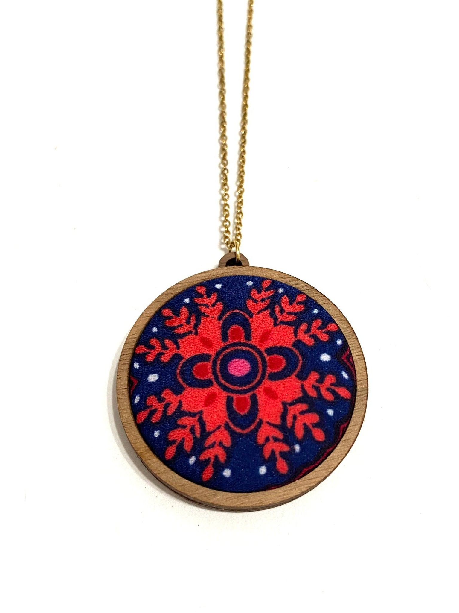Pendant Necklace- Single- Radial