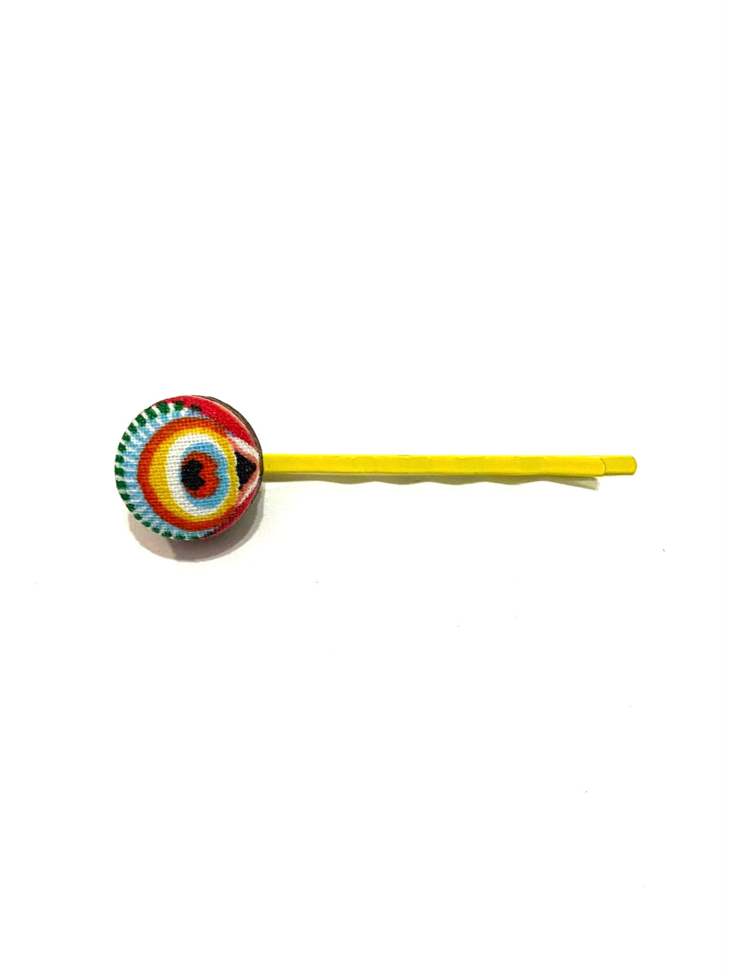 Bobby Pin- Yellow - Peacock