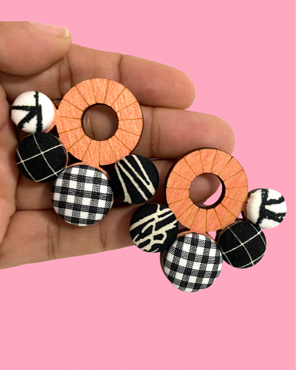 Nube Earrings- Blush - Not so sweet