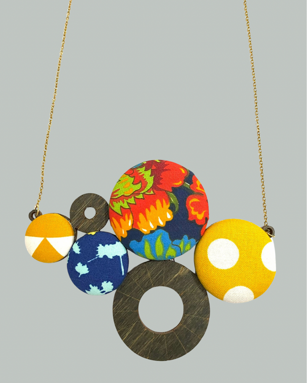 Vine Necklace- Denim- Amazon