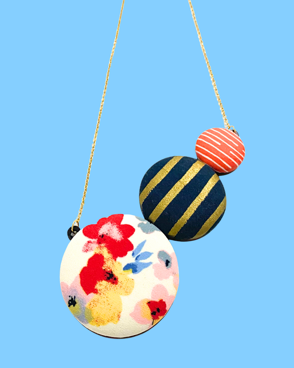 Paleta Necklace- Elegantly Floral