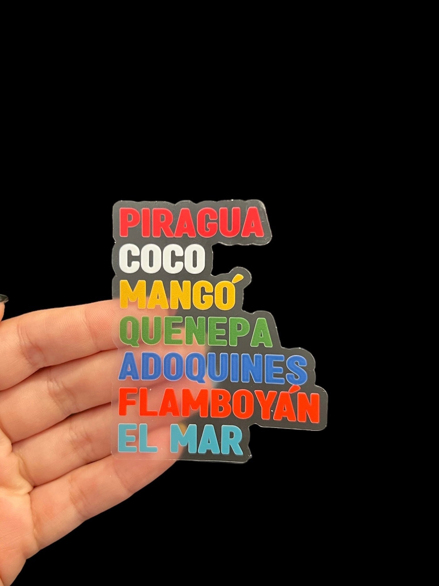 Sticker - Los Colores de mi Tierra